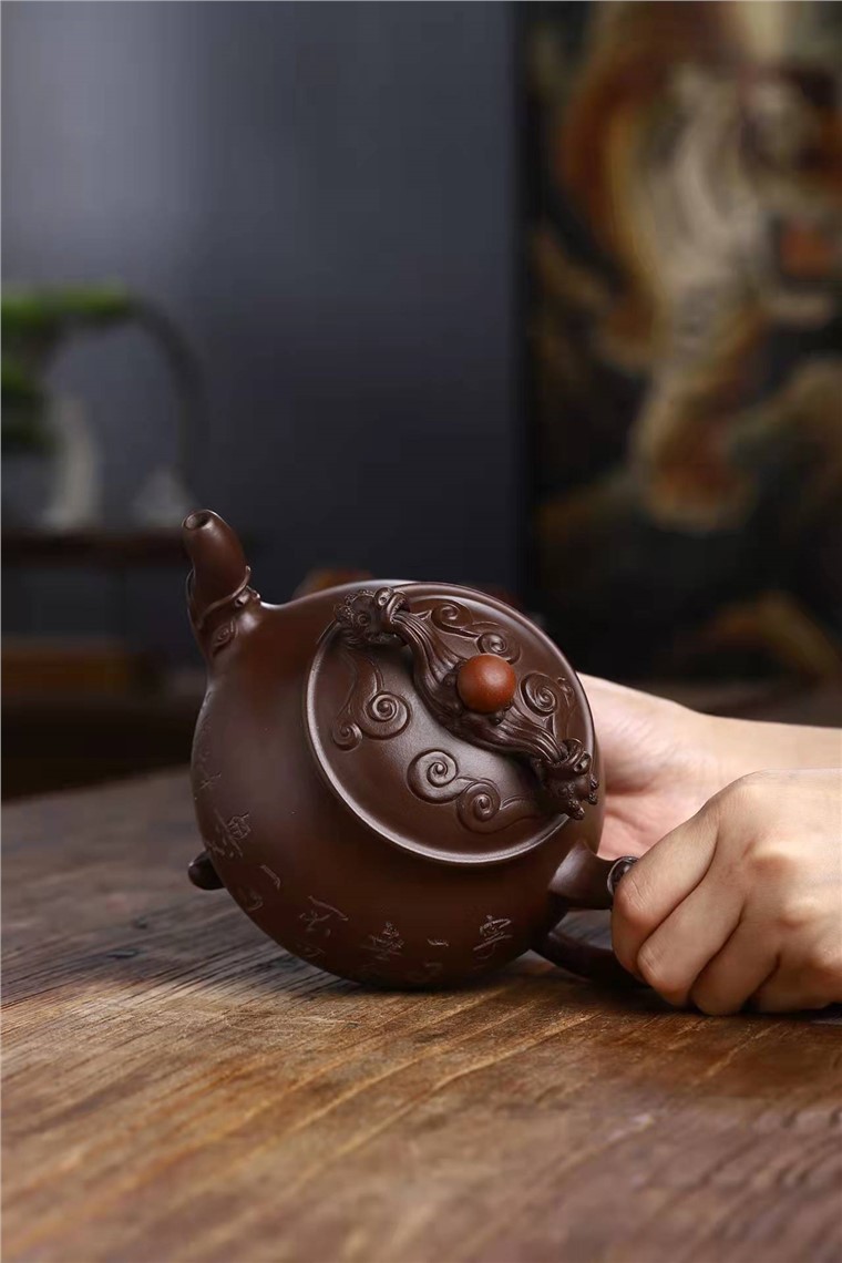 史志洪作品 双龙戏珠图片