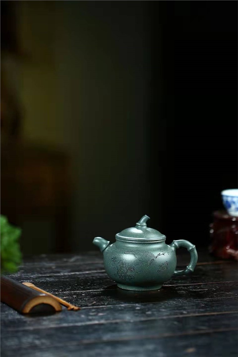 吴静作品 竹节茄段图片