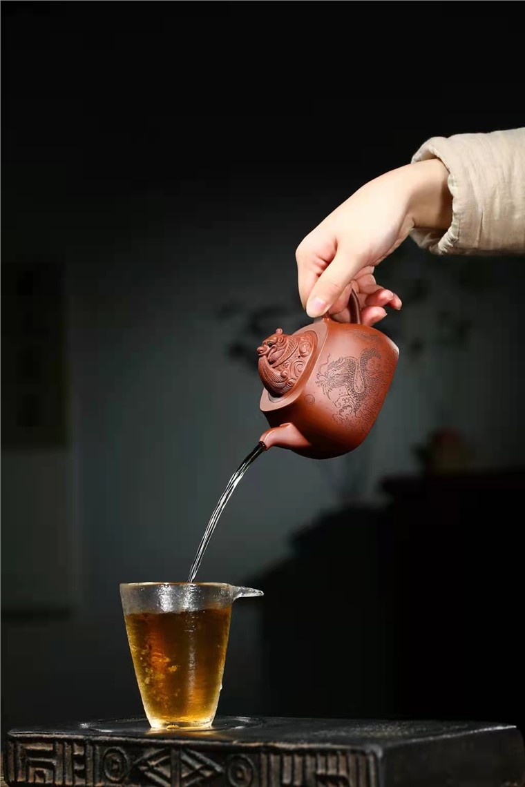 吴伟明作品 游龙吐珠
