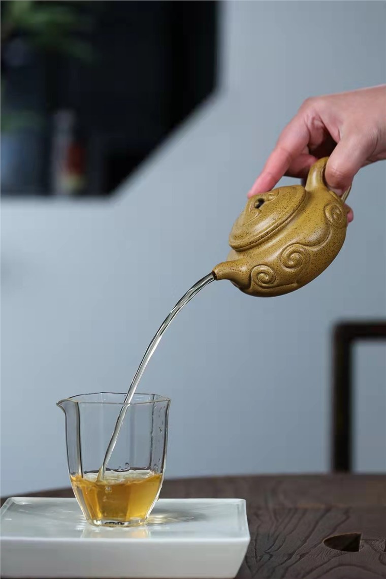 潘国新作品 仿古如意