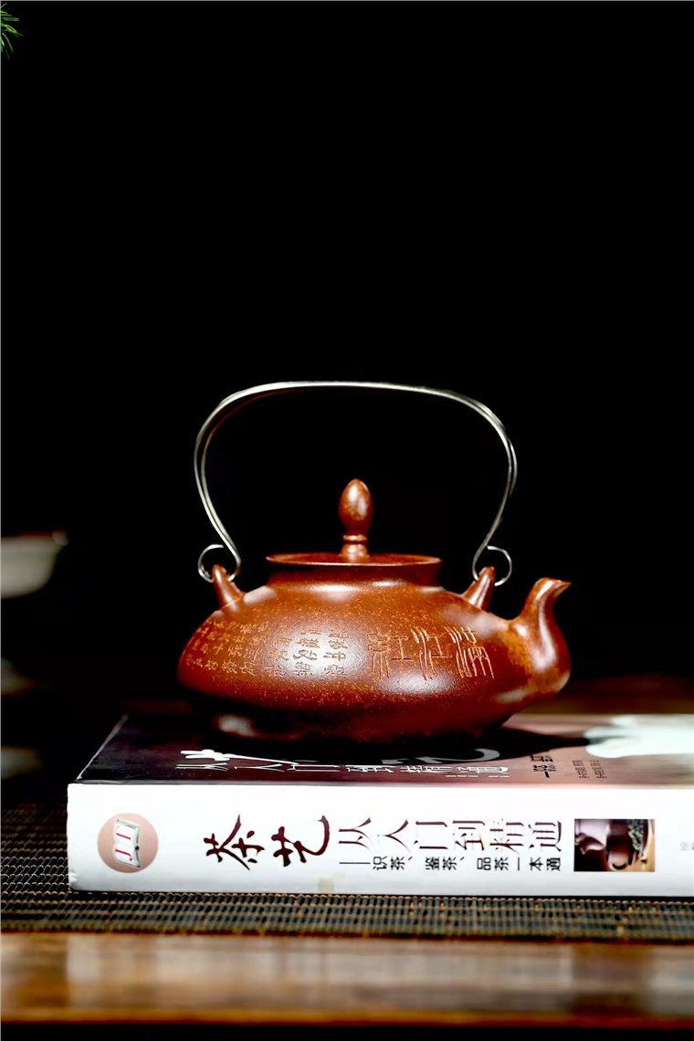 谈敏作品 禅心提梁图片