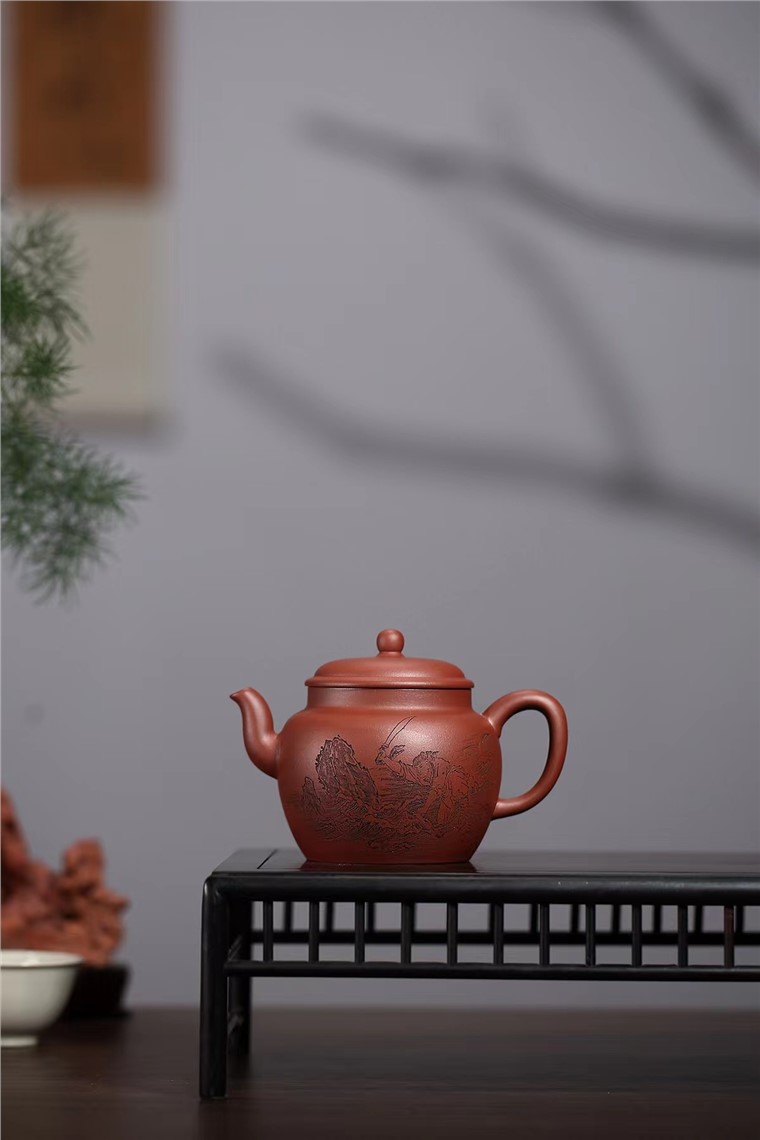 赵敏芳作品 周处斩蛟龙图片