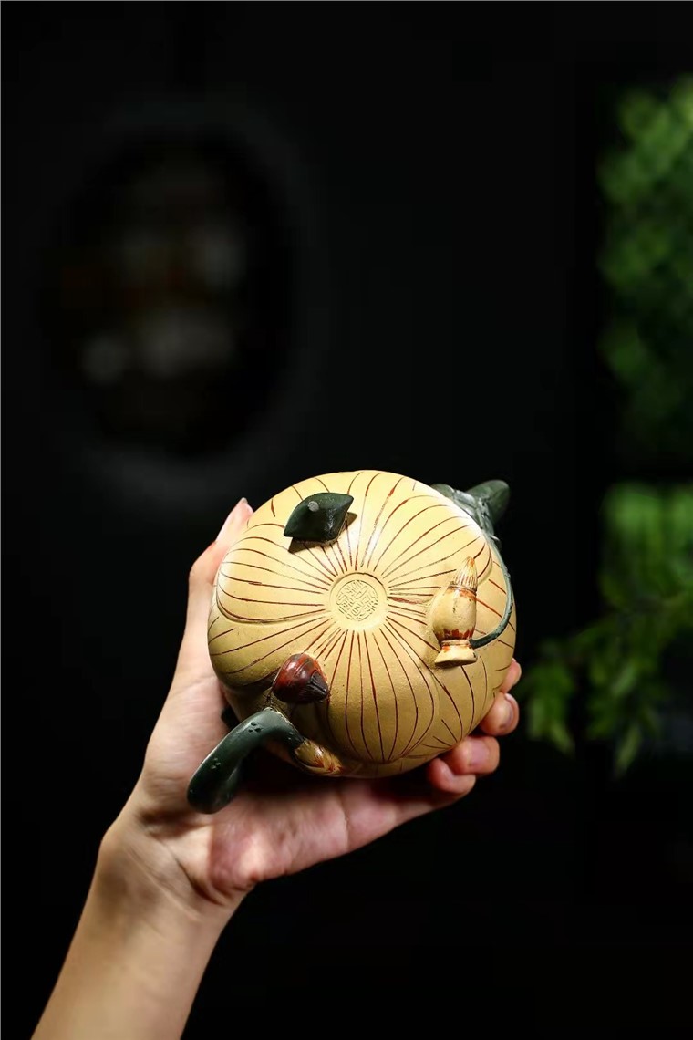 许时娟作品 青蛙莲子套组