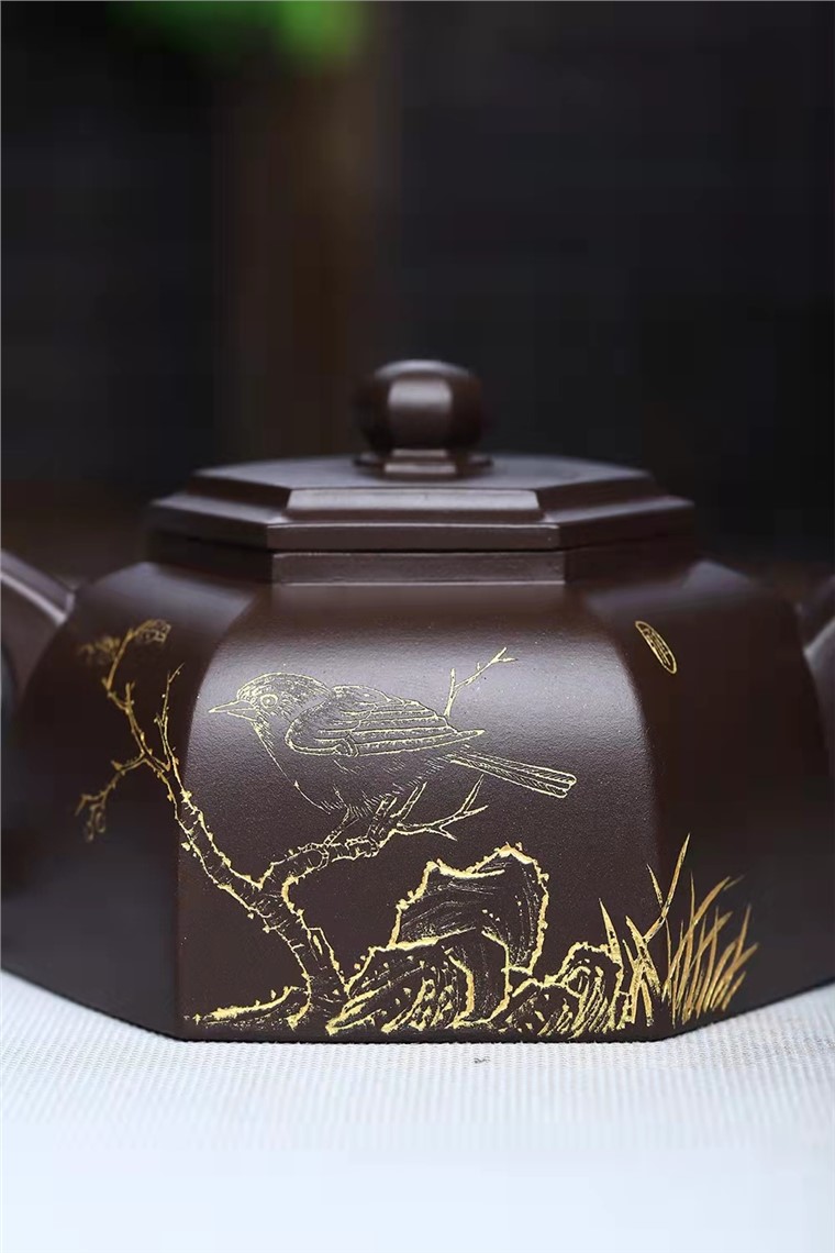 蒋晓光作品 六方井栏图片