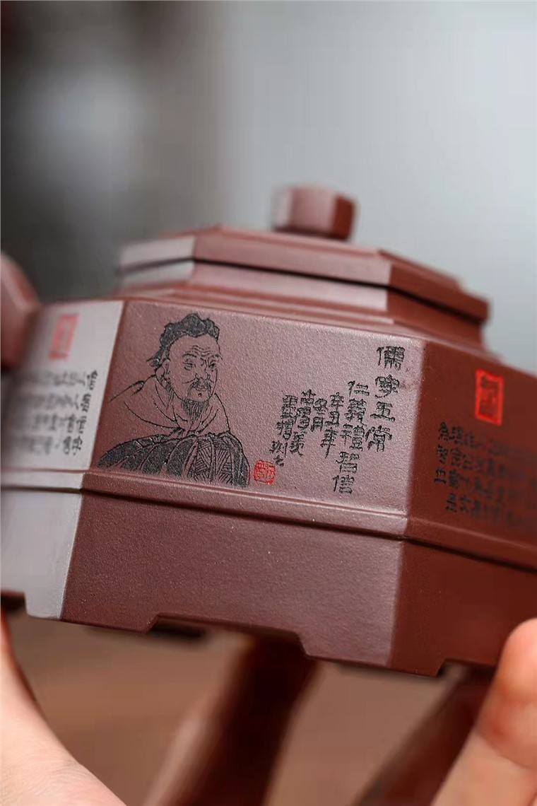 蒋建军作品 六方井栏图片