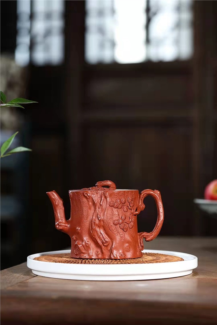 牟锦芬作品 松桩壶图片