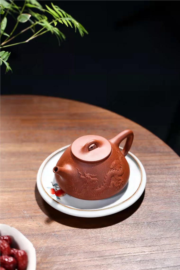 刘彩萍作品 祥龙石瓢图片