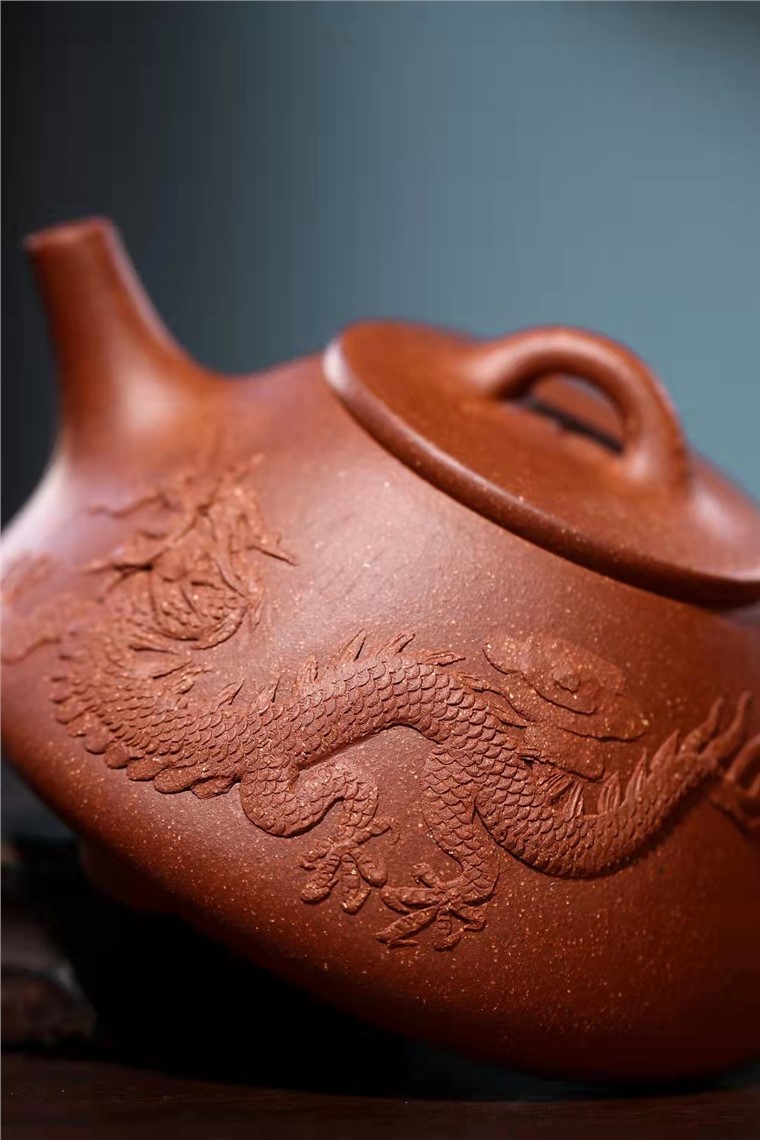 刘彩萍作品 祥龙石瓢图片