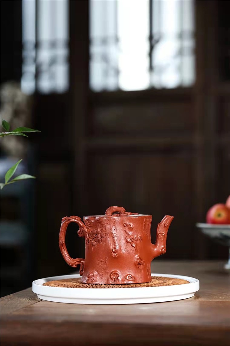 牟锦芬作品 松桩壶图片