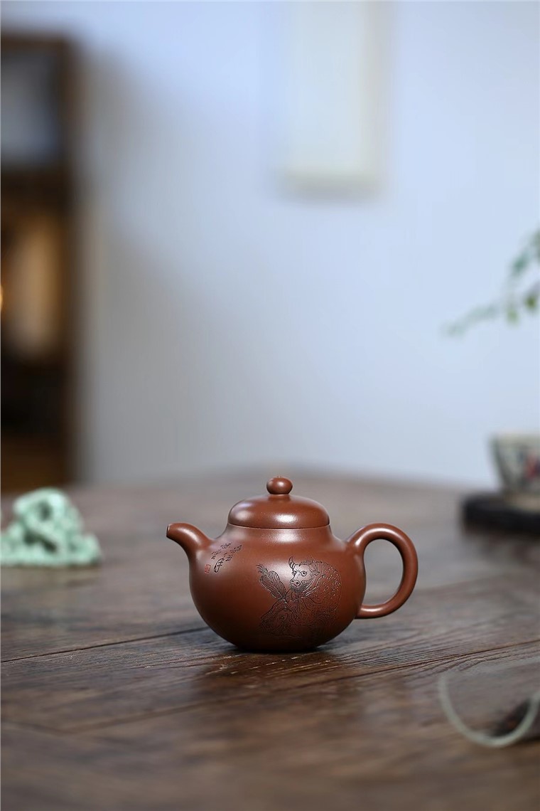 许屹松作品 柿圆图片