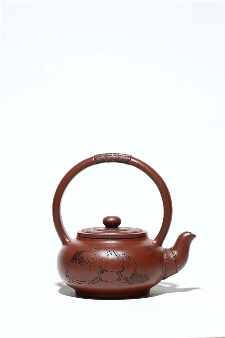 赵明敏作品 无忧提梁图片
