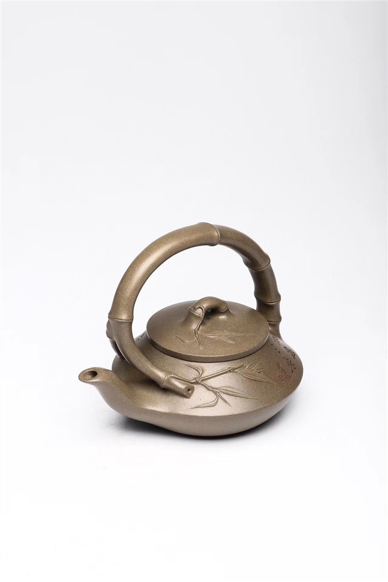 范菊英作品 曲竹提梁图片