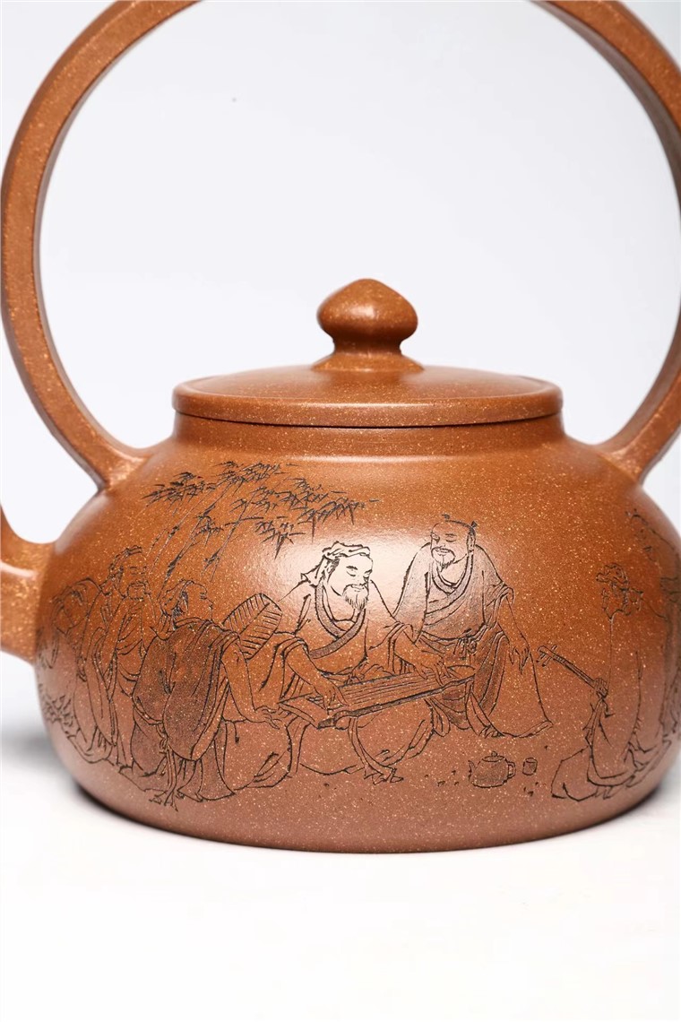 范菊英作品 大彬提梁图片