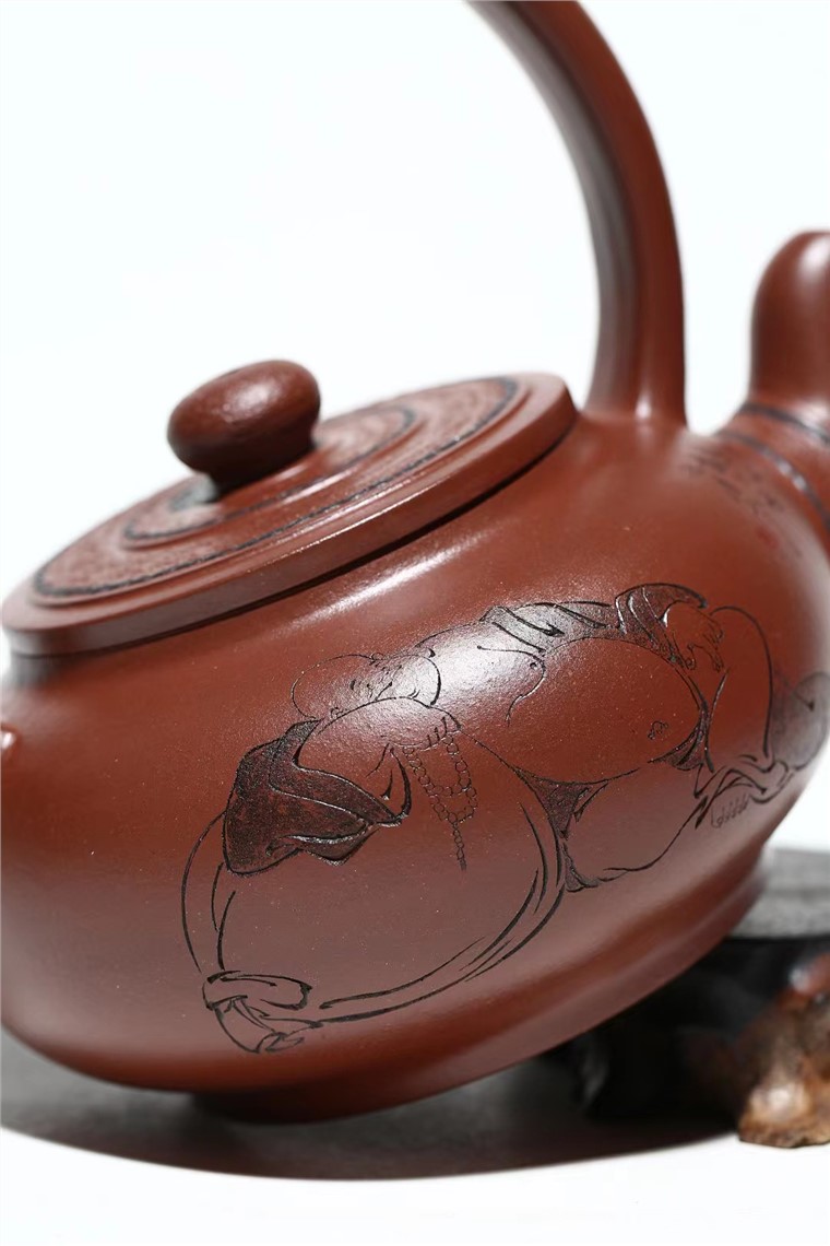 赵明敏作品 无忧提梁图片
