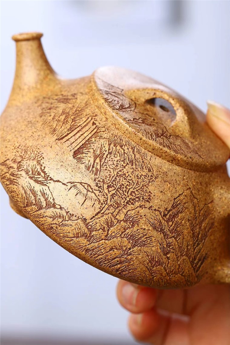 周龙华作品 心舟石瓢图片