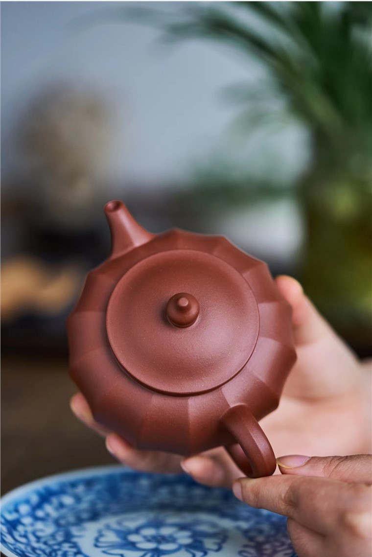 李霞作品 菱云壶图片