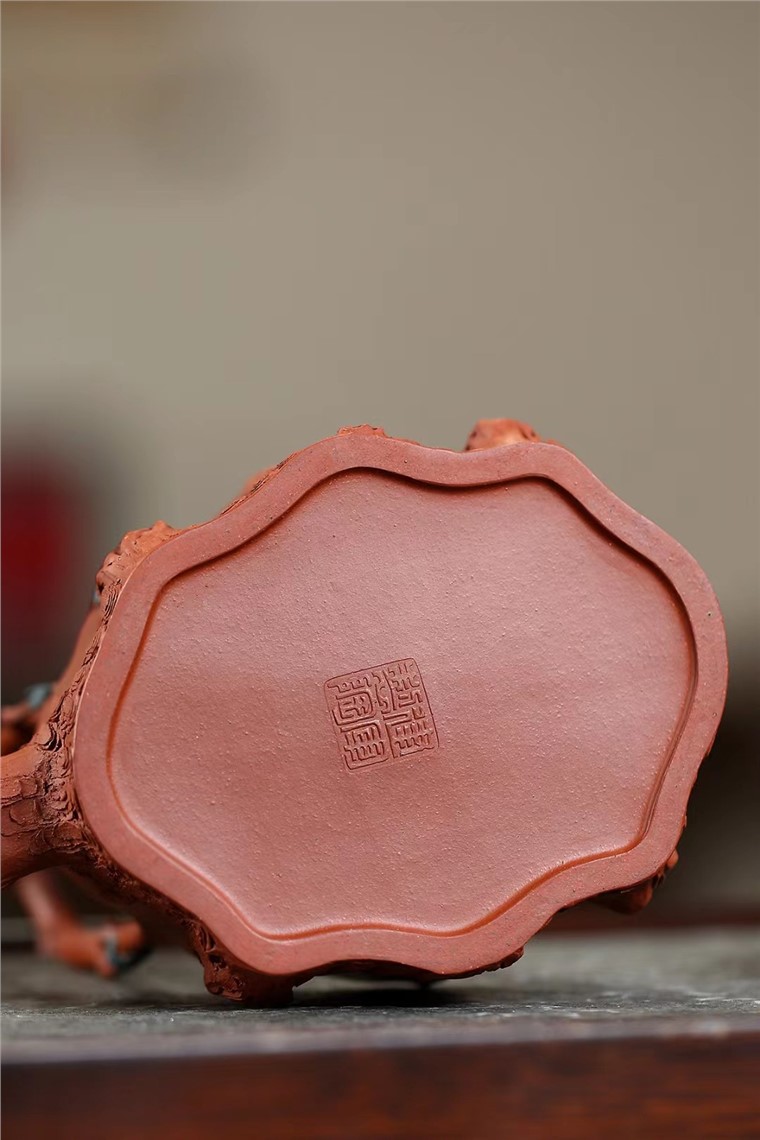 蒋建军作品 劲松提梁