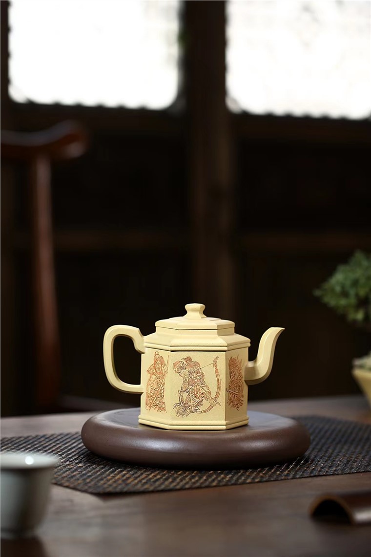 曹秀芬作品 六方宫灯图片