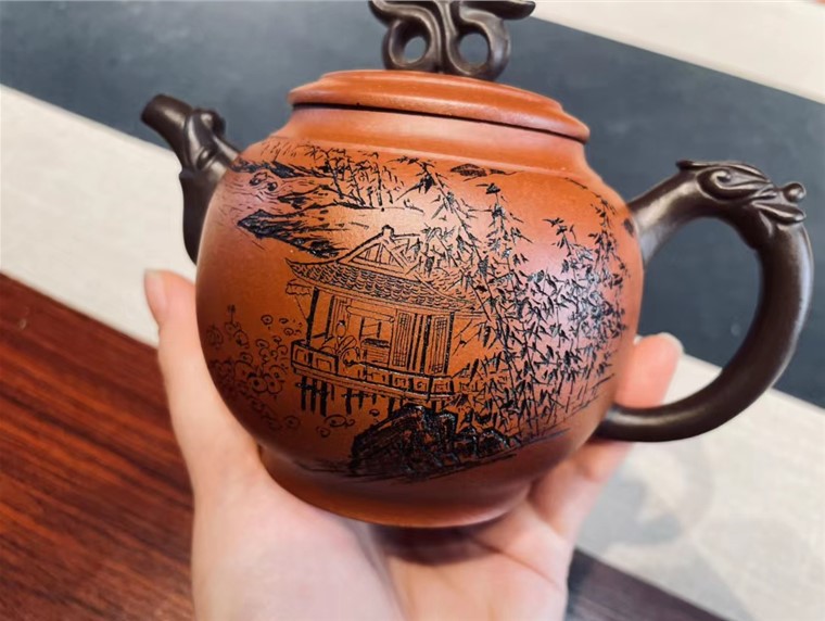 钱云娇作品 龙翔凤舞图片