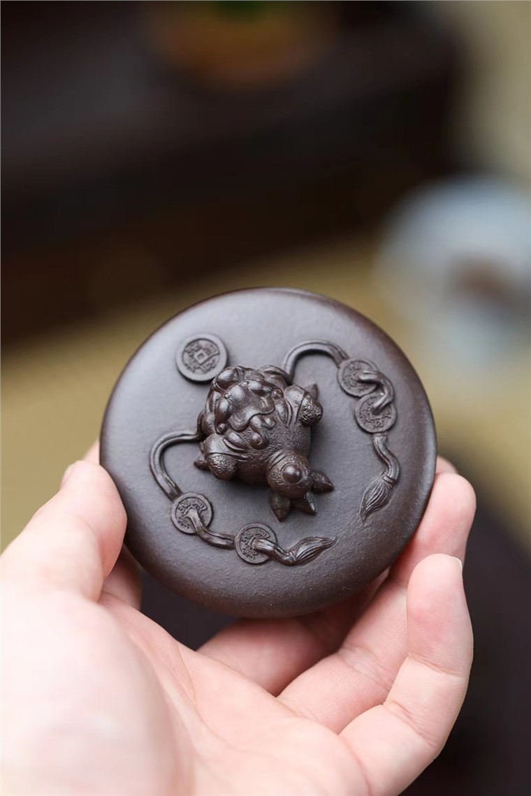 吴燕群作品 招财进宝图片