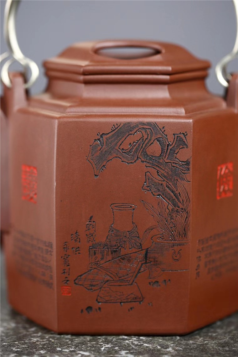 范建中作品 六方洋桶图片