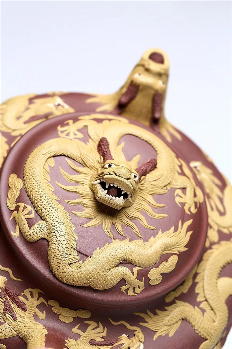 陈富强作品 九龙虚扁图片