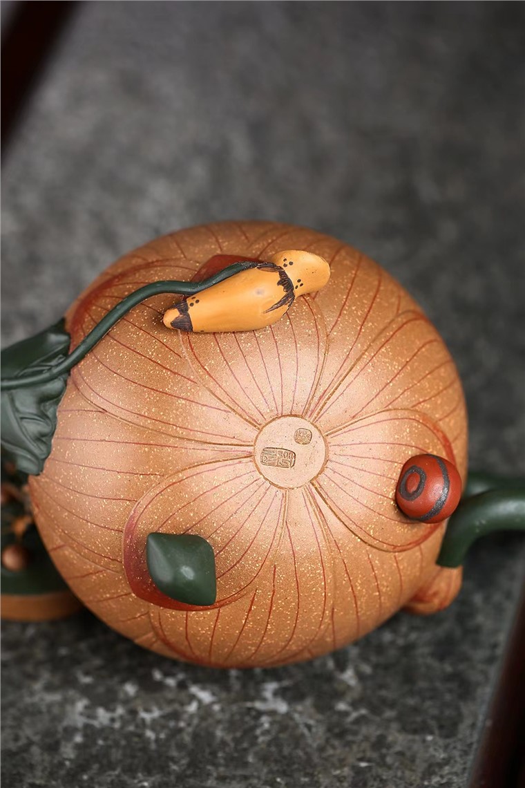 刘红仙作品 青蛙莲子套组