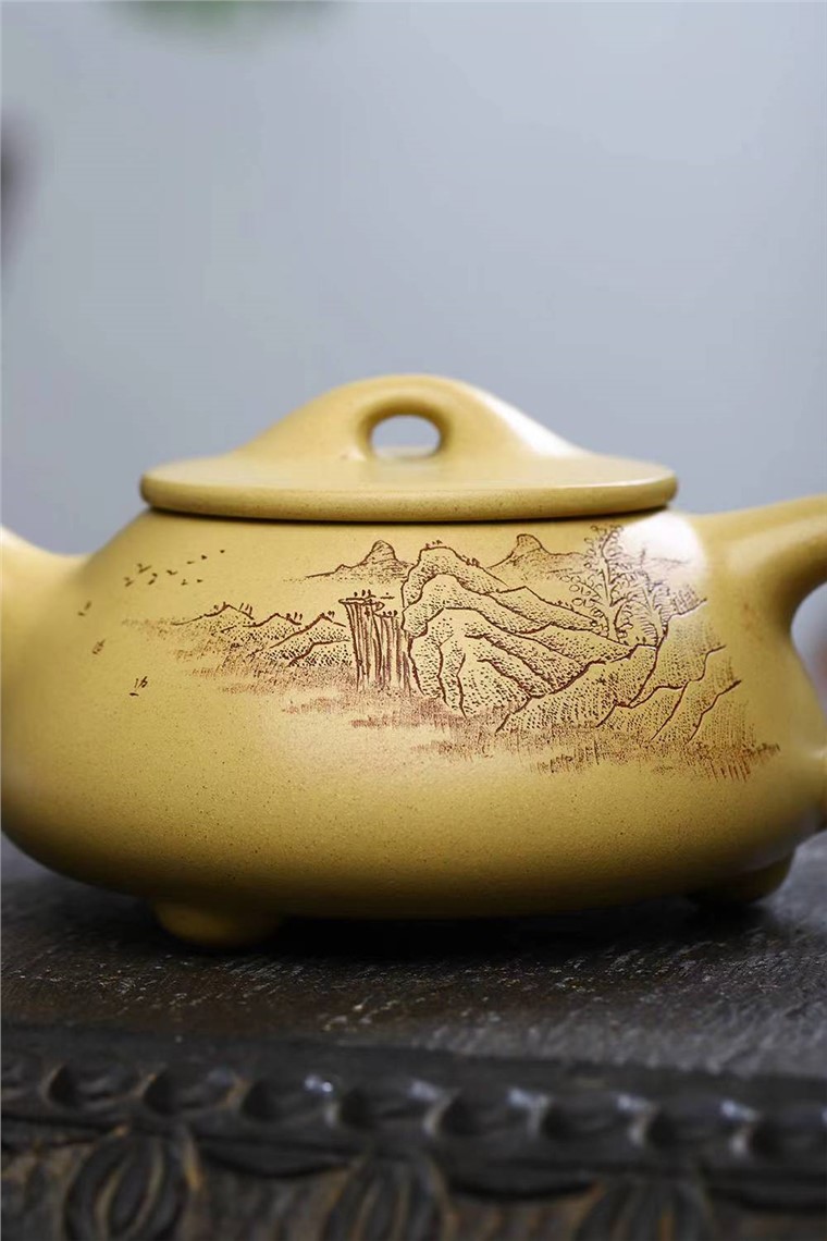 范建新作品 景舟石瓢图片