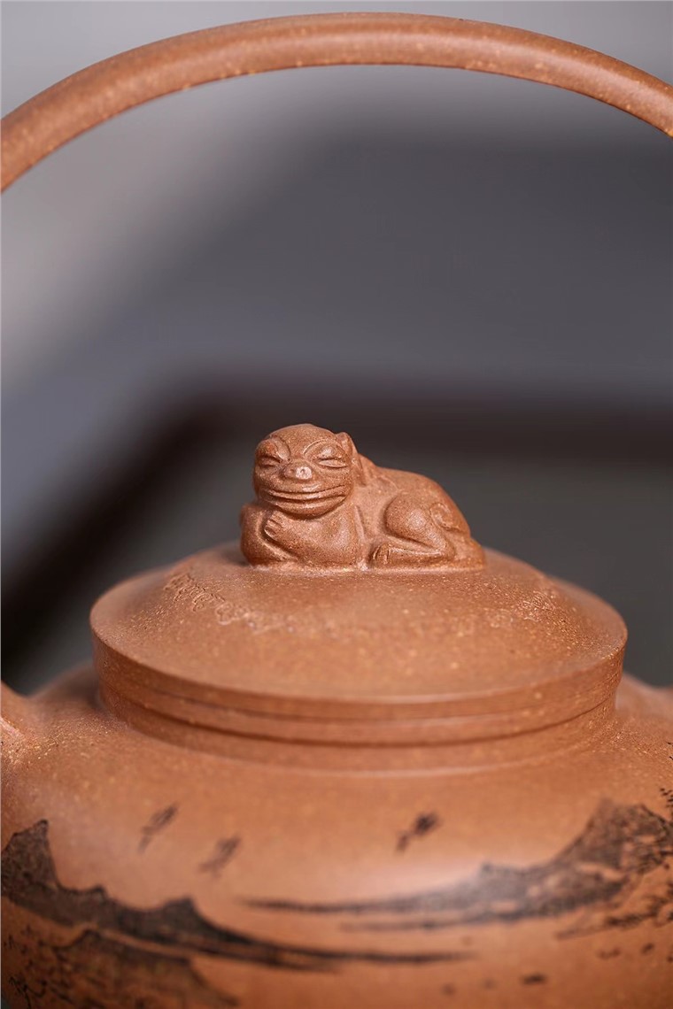 刘红仙作品 宫灯提梁图片
