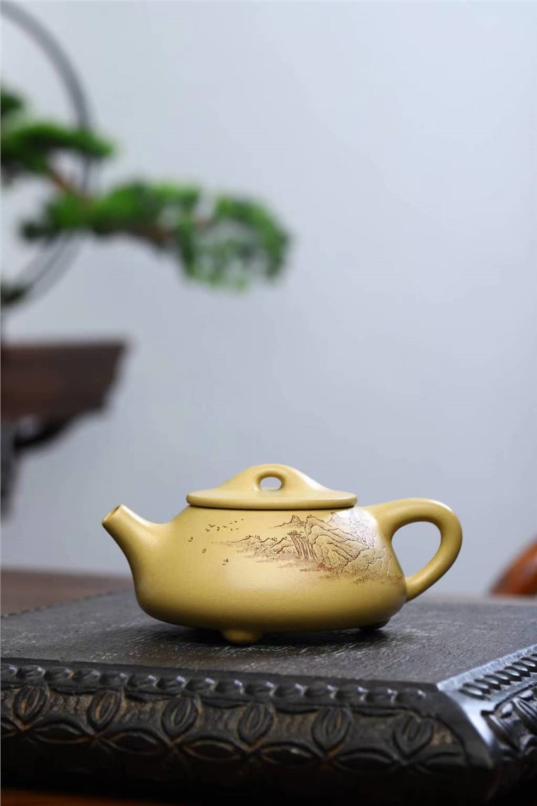 范建新作品 景舟石瓢图片