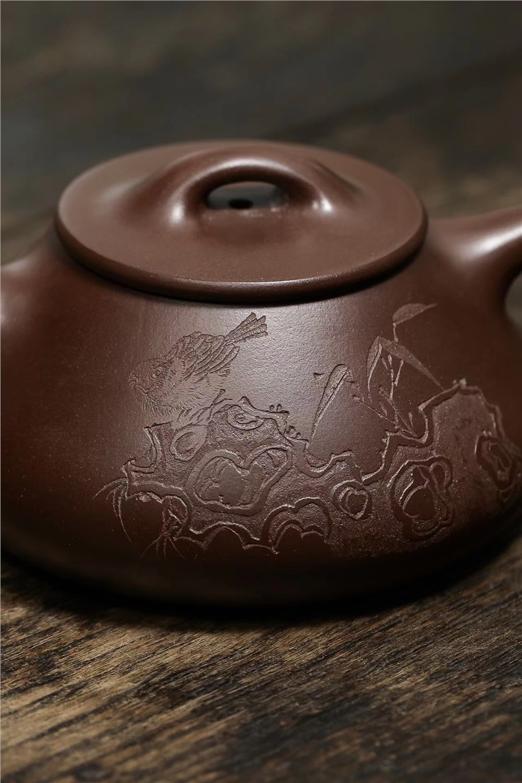 周发清作品 平盖石瓢图片