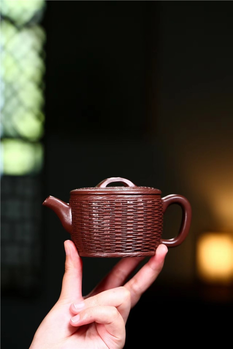 汤莉作品 竹编汉瓦图片