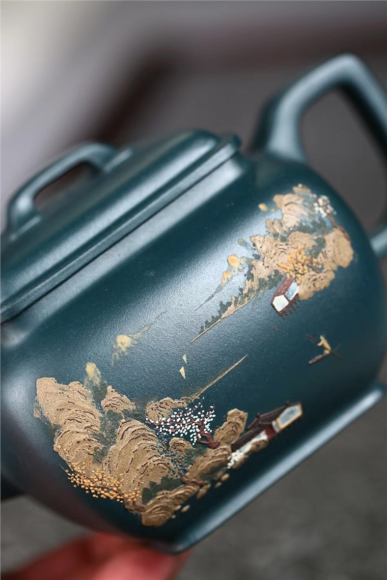 刘红仙作品 四方宫灯图片