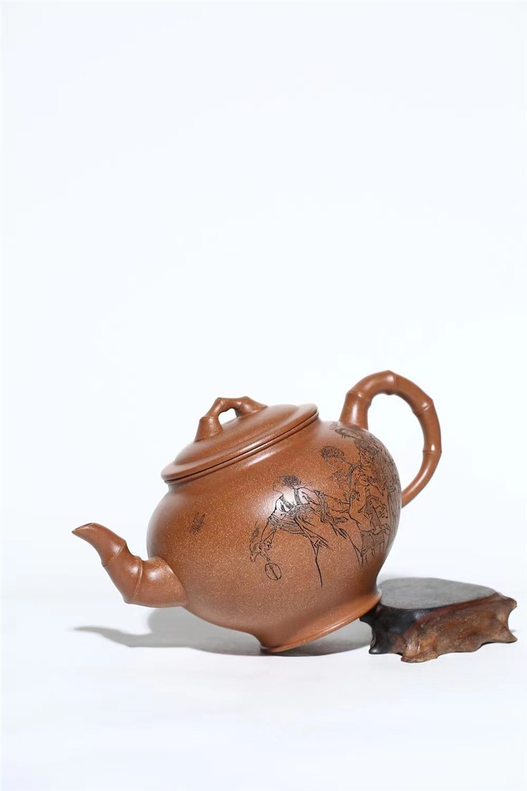 吴亚维作品 竹报平安