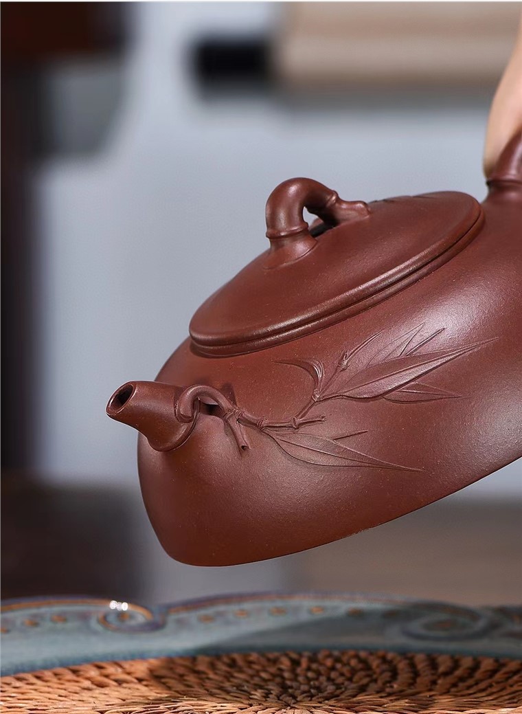 方琴华作品 竹报平安图片