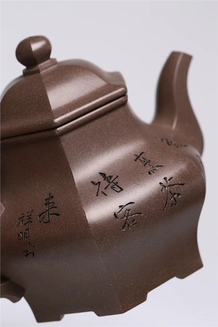 尹祥明作品 六方高宫灯图片