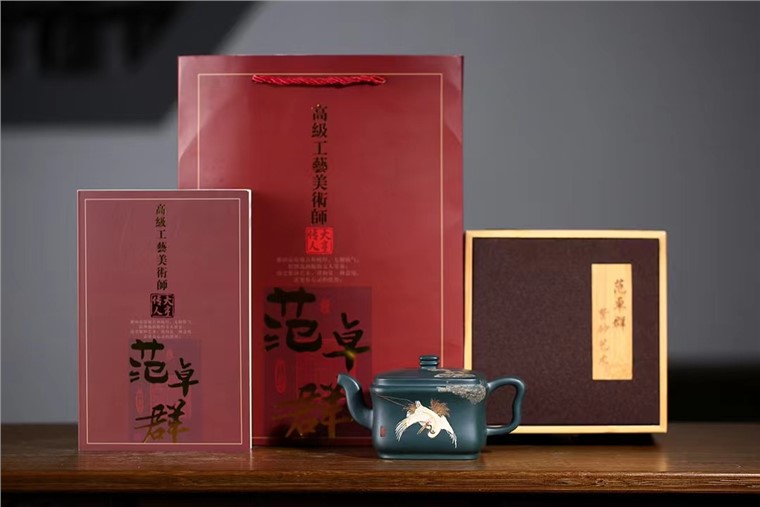 范卓群作品 松鹤延年图片