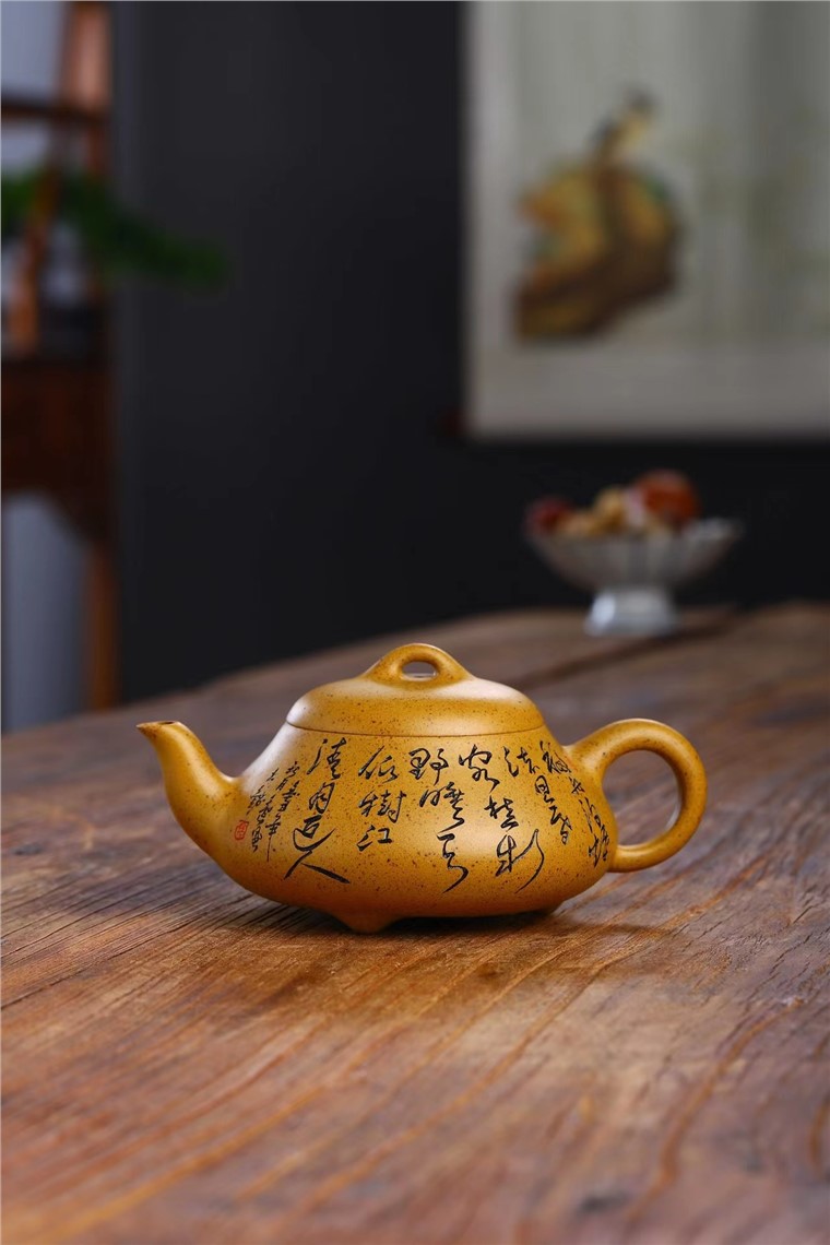 周曙峰作品 汉棠石瓢图片