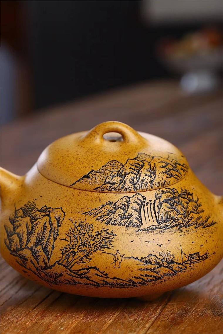 周曙峰作品 汉棠石瓢图片