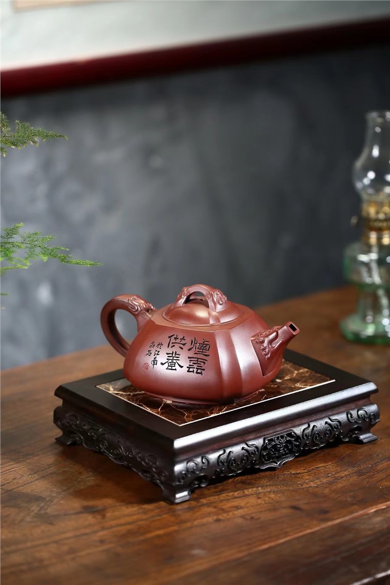 邱爽作品 四方龙尊图片