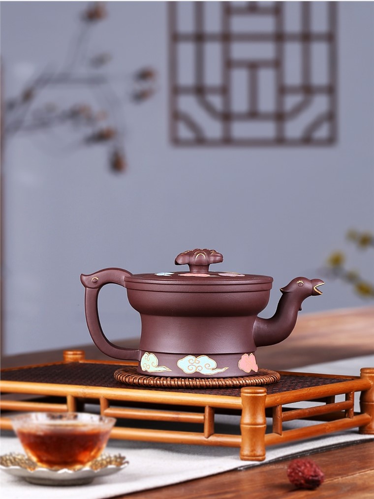 储栋平作品 灵芝龙凤图片