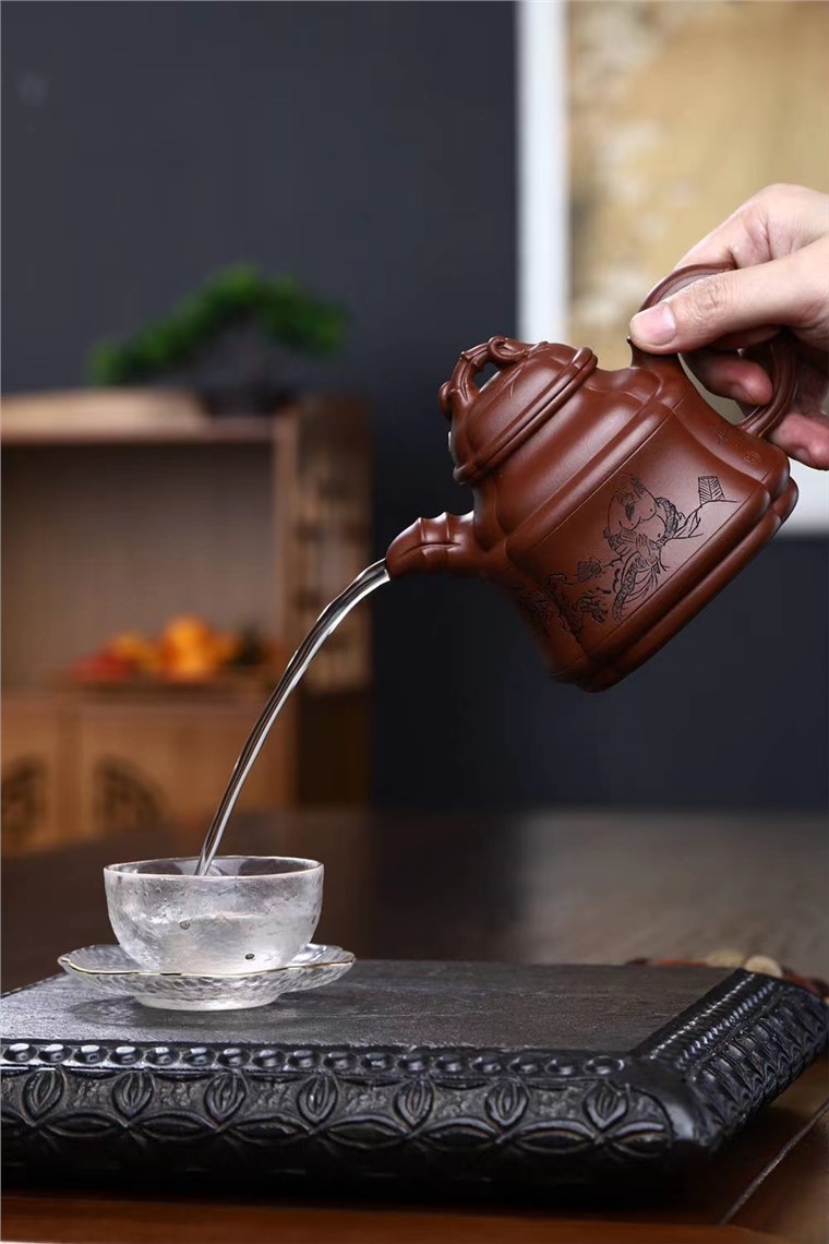 朱峰作品 四方竹鼎