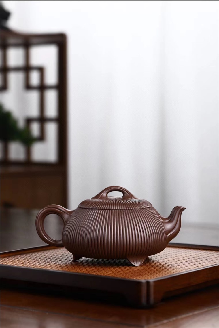 潘雪锋作品 筋纹汉棠石瓢图片