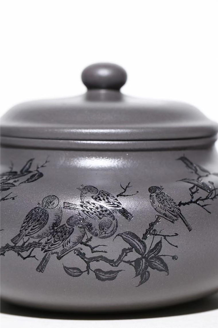 吴亚维作品 仿古壶图片