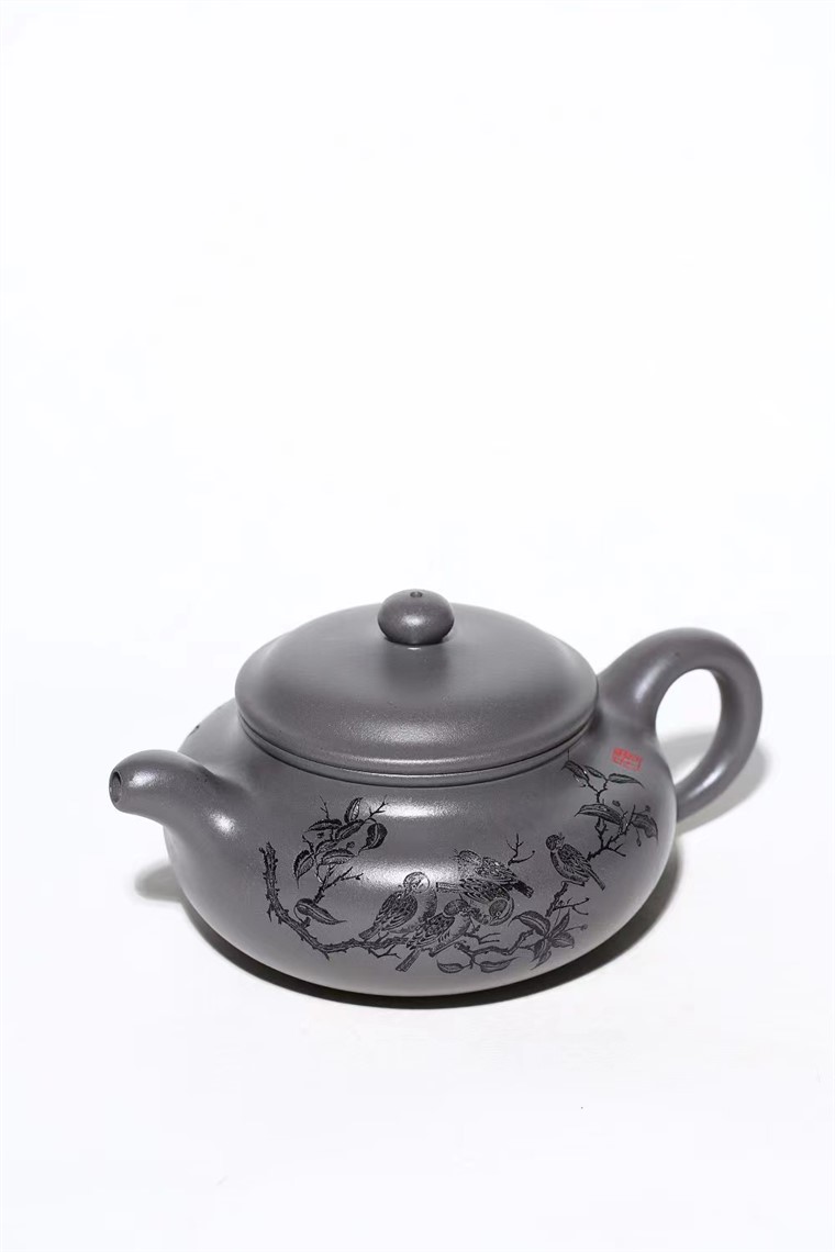 吴亚维作品 仿古壶图片