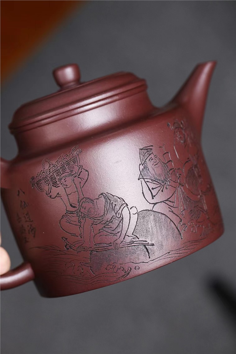 王岳龄作品 八仙过海图片