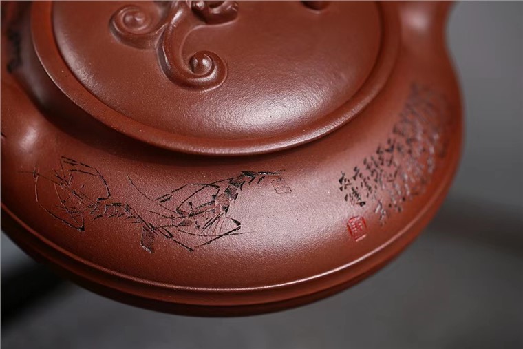 刘红仙作品 三足螭龙图片