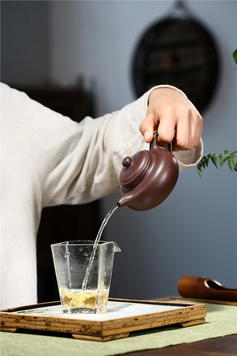 朱晨阳作品 石红仿古