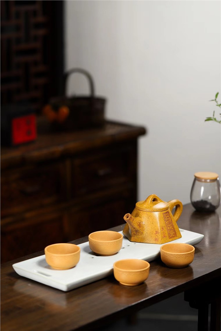 范振作品 霸王石瓢套组图片
