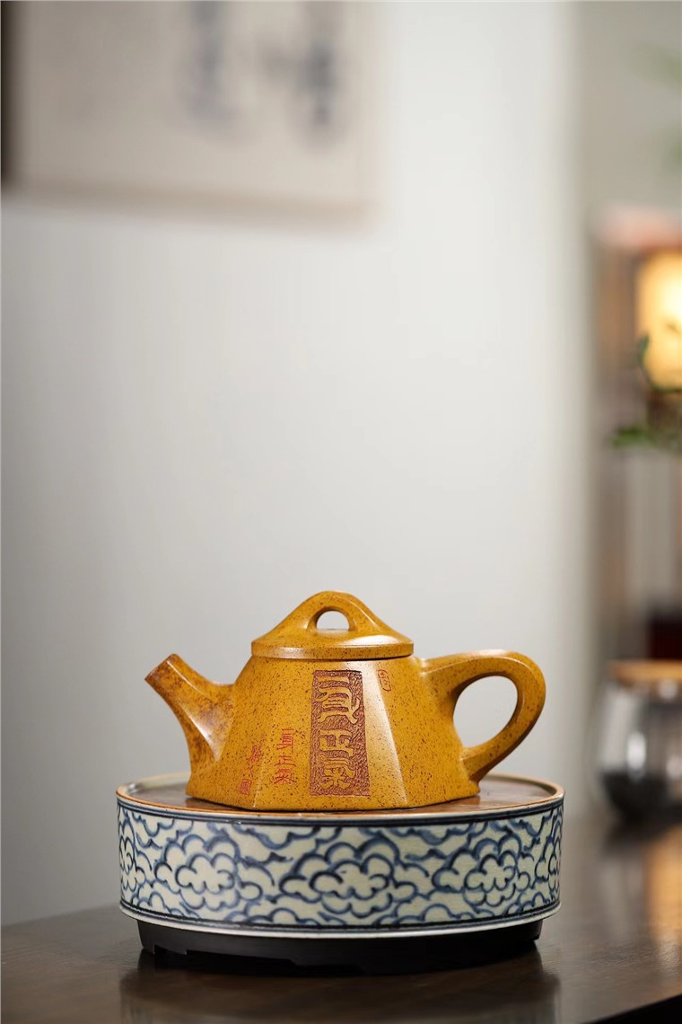 范振作品 霸王石瓢套组图片